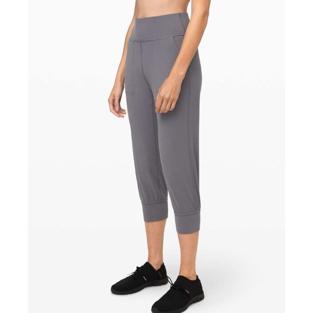 Lululemon Align Jogger Crop *23" Titanium Gray Size 8